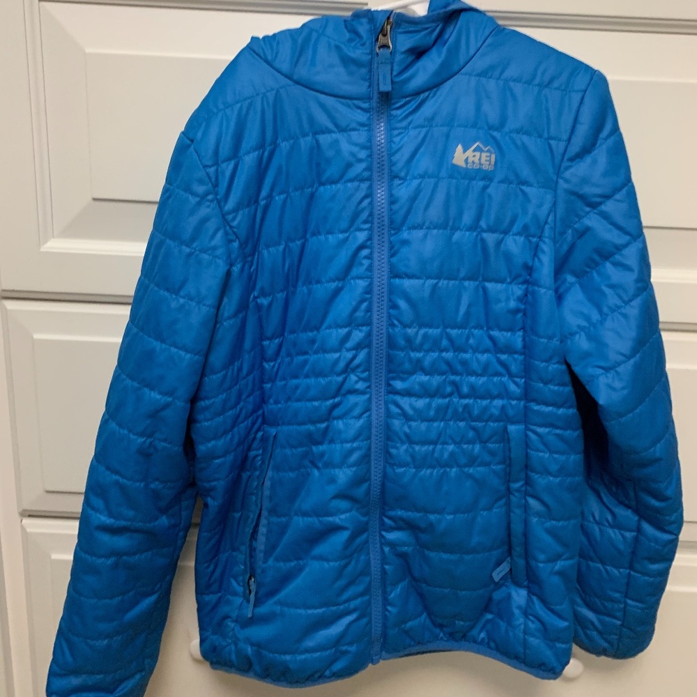 bule REI Co op jacket
